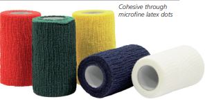 [GIMA-34668] Cohesive Colour Bandage 4 m x 6 cm (10 stk. í kassa)