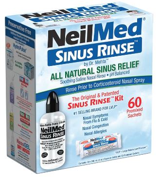 [NM-4929] NeilMed Sinus Rinse Kit 240 ml - 60 sac